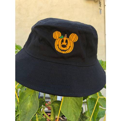 Halloween Pumpkin Mickey Bucket Hat