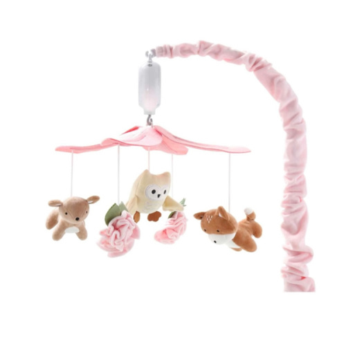 Little Forest Baby Musical Crib Mobile for Girls