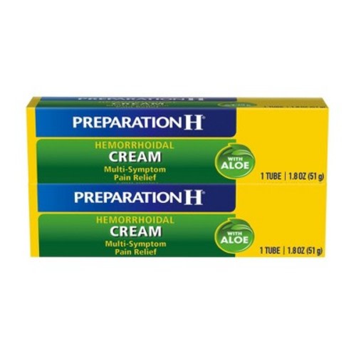 Preparation H Hemorrhoid Max Strength Cream - 2ct