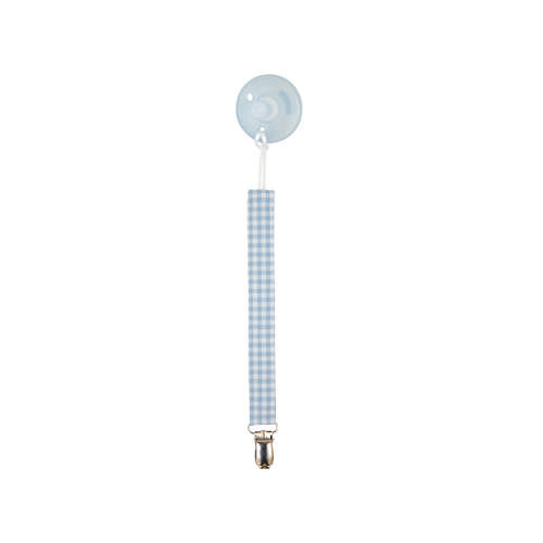 Parker Paci Clip - Blue Grand Gasparilla Gingham with Buckhead Blue