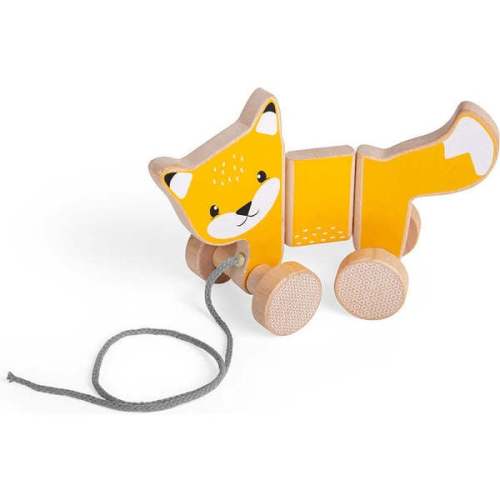 Fox Pull Along - FSC 100% - Bigjigs Toys | Maisonette