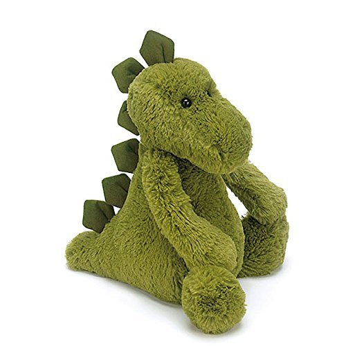 Jellycat Bashful Dinosaur, Medium, 12 inches