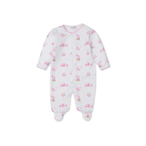 White/Pink Hole in One Golf Footie