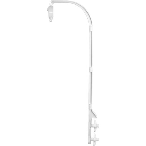 AFUNTA 37 Inch Baby Mobile for Crib, Double Screw Crib Mobile Arm with Music Box, Adjustable Crib Mobile for Baby Nursery Decor