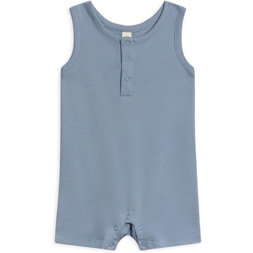 Colored Organics Organic Cotton Baby and Toddler Summer Romper Sleeveless One Piece