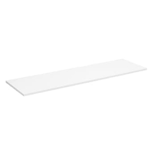 ClosetMaid BrightWood 48-in x 14-in D White Solid Shelving Wood Closet Shelf (1 Shelf) in the Wood Closet Shelves department at Lowes.com