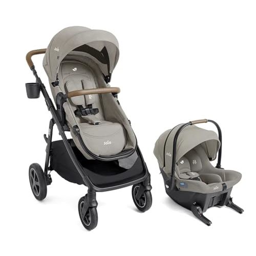 Joie Baby, Ginger DLX Stroller and Mint Latch Car Seat, Travel System (Dove)