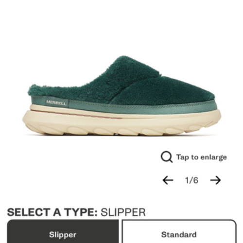 Size 10 Women's Hut Moc 2 Slide Cozy Casual Slip Ons | Merrell