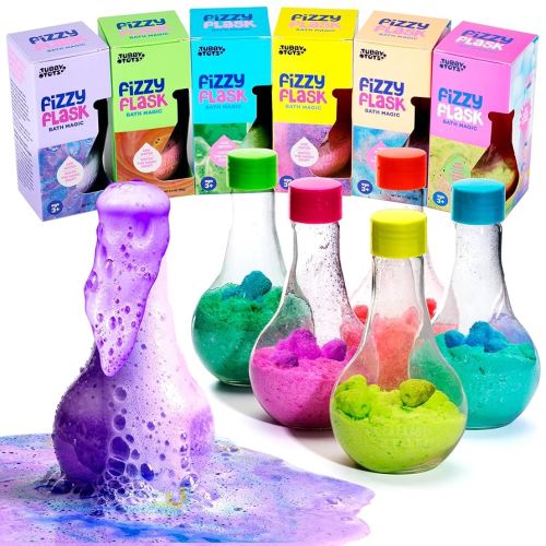 Amazon.com : Tubby Tots Bath Potion Kits for Kids - 6 Pk - Bath Bombs for Kids - Toddler Bubble Foam Colors Fizzies - Bathtub Toys for Kid Ages 4-8 Years Old - Science Soap Potions Kit Age 3 4 5 6 7 8 - Non Toxic : Beauty & Personal Care