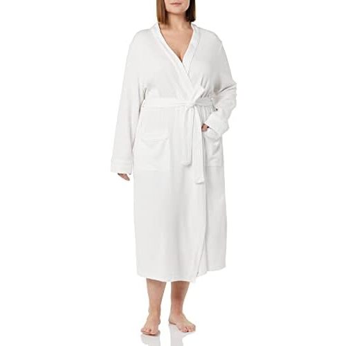 Amazon Essentials Women's Lightweight Waffle Full-Length Robe (Available in Plus Size)