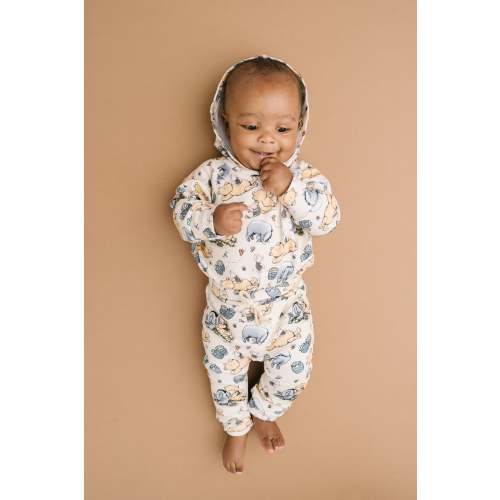 Storybook Snuggles Hoodie Romper Set