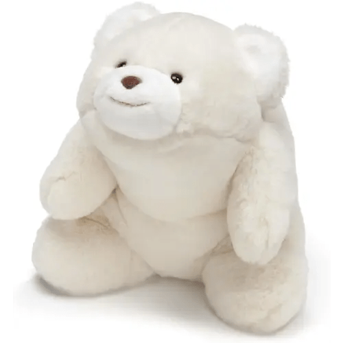 GUND Original Snuffles Teddy Bear, Premium Stuffed Animal for Ages 1 and Up, White, 10”