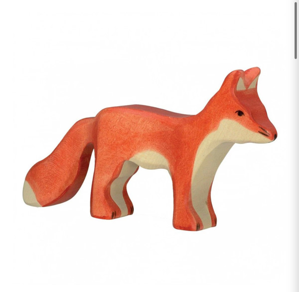 Holztiger Woodland Animal Toys – Fox Standing