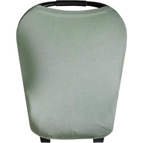 Copper Pearl Multi-Use Cover: Car Seat Covers, Nursing Cover, and Stroller Cover for Sun - Stretchy Fabric, All-Season Use, Stylish Designs, Easy Access for Moms - Briar
