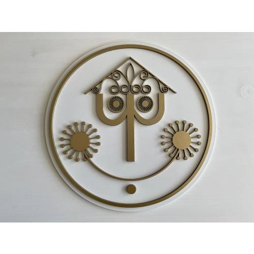 It's A Small World Sign | Small World Clock Face | Fantasyland Decor | Disney Decor