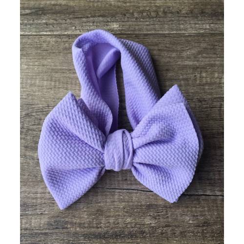 Lilac Headwrap, Purple Headwrap, Baby head wrap, Baby headband, Big Bow headband, Baby stretch wrap, Big Bow