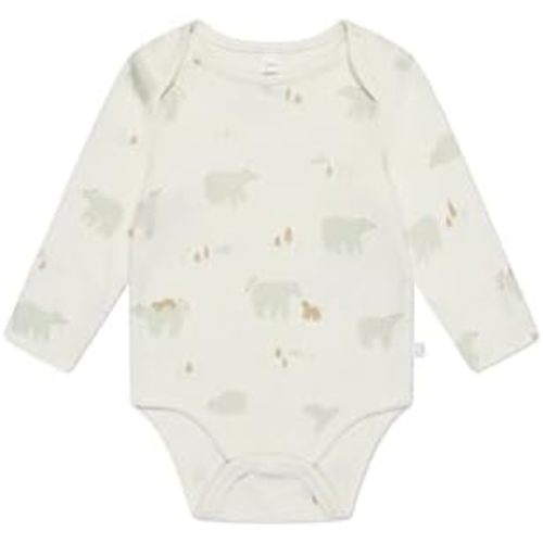MORI Baby Supreme Comfort Long Sleeve Bodysuit for Boys and Girls - Unisex Romper with Envelope Neck and Nickel Free Popper