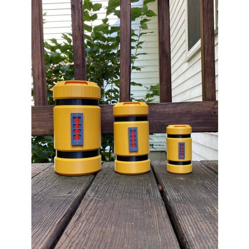 Scream Canister Container Monsters Inc Monsters University All Sizes