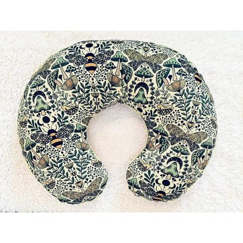 Bee Nursing Pillow Cover, Boho Baby, Bees & Butterflies, Botanical Mushrooms, Moths and Moons, Butterfly Baby Nursery