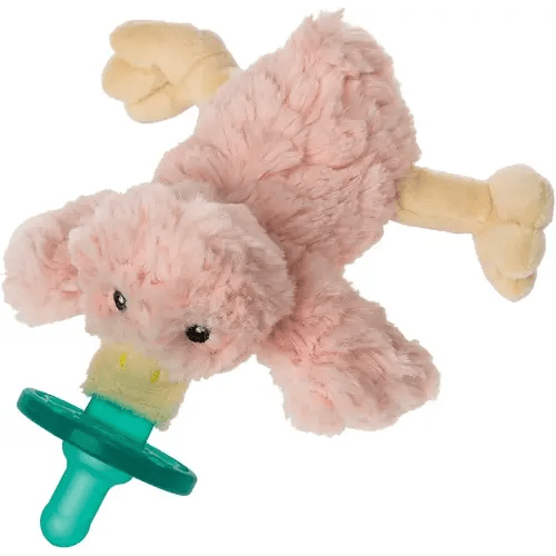 Mary Meyer WubbaNub Infant Pacifier, 6-Inches, Blush Putty Duck