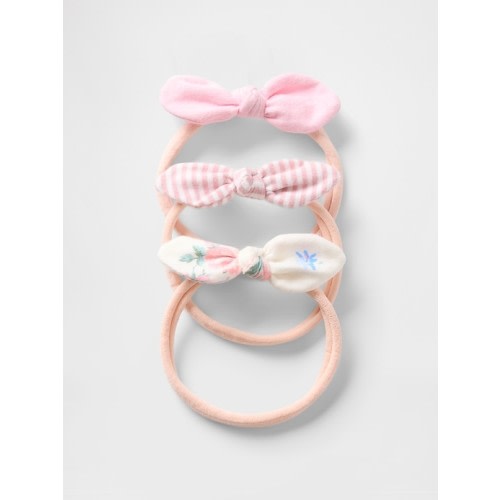 Baby Organic Cotton Bow Headbands (3-Pack) | Gap