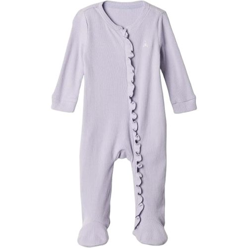 GAP baby-girls Two Way Zip Footed One-piece Outfit