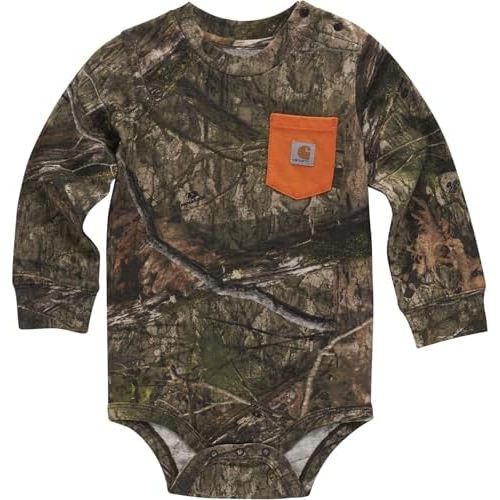Carhartt Kid's CA5002 Long-Sleeve Pocket Bodysuit