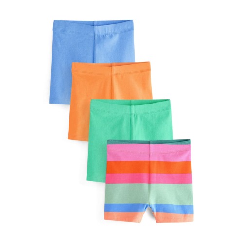 Kids' Assorted 4-Pack Bike Shorts, 12-18M