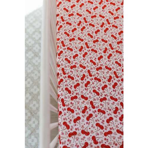 Cherry Sweet Crib Sheet
