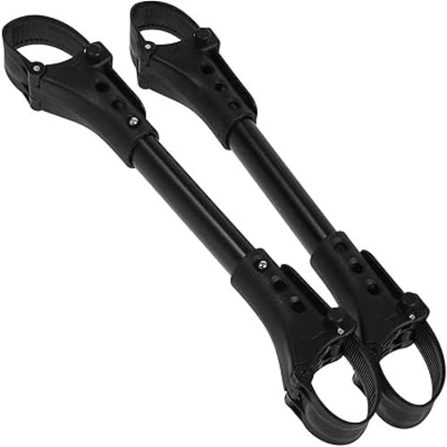 2pcs Dual Stroller Connector Lightweight Sturdy Attachment for Twins Outdoor Use for Linking Two Single Into Double Stroller