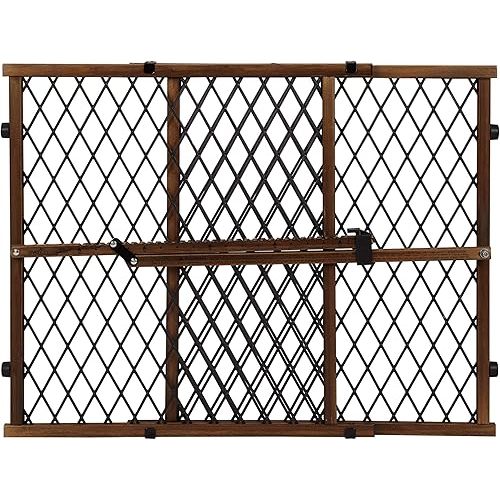 Evenflo Position & Lock Baby Gate, Pressure-Mounted, Farmhouse Collection
