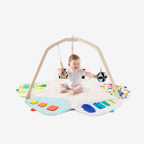 LOVEVERY | The Play Gym | Award Winning For Baby , Stage-Based Developmental Activity Gym & Play Mat for Baby to Toddler
