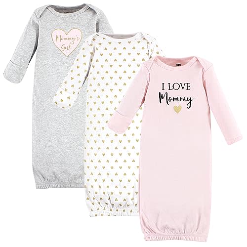 Hudson Baby baby-girls Cotton Gowns