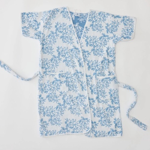 Meg Braff x Weezie Short Patterned Robe