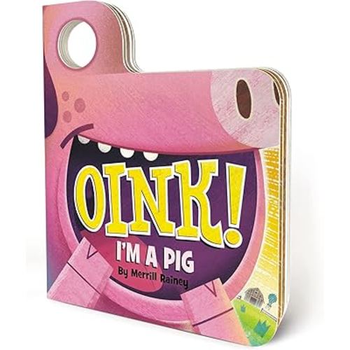 Oink! I'm a Pig: An Interactive Mask Board Book with Eyeholes (Peek-and-Play, 2)