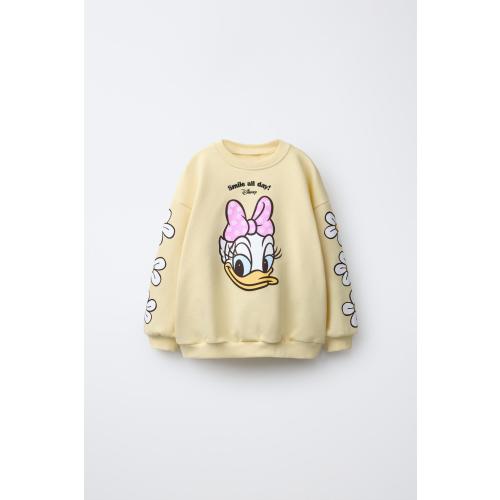 DAISIES DAISY © DISNEY SWEATSHIRT - Yellow | ZARA United States