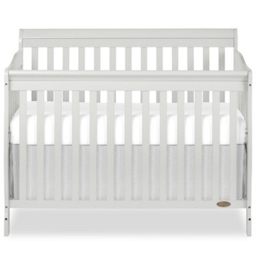 Dream On Me Ashton 4-In-1 Convertible Crib, Color: Grey