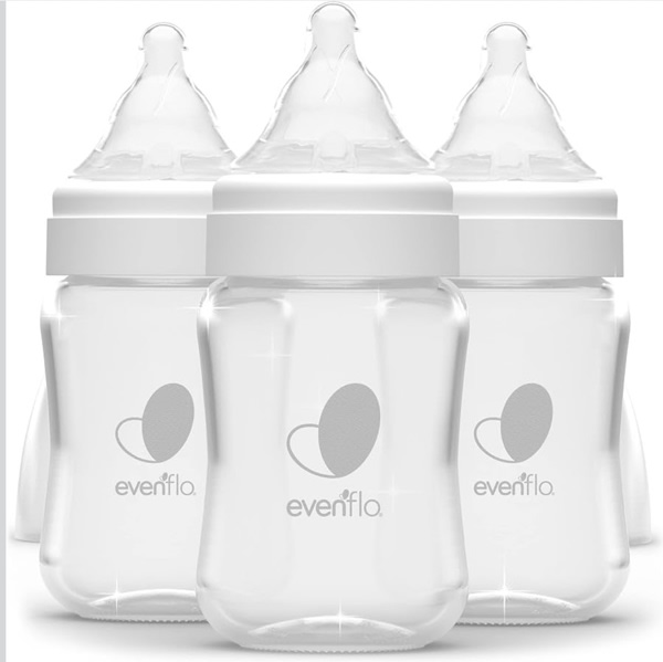Evenflo - Glass Bottles 6oz (3pk)