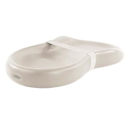 Keekaroo Peanut Changer Vanilla – the Original Made in USA easy-to-clean changing pad and the only shell over foam, fully impermeable to fluid