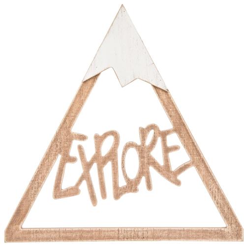 Explore Mountain Wood Wall Decor