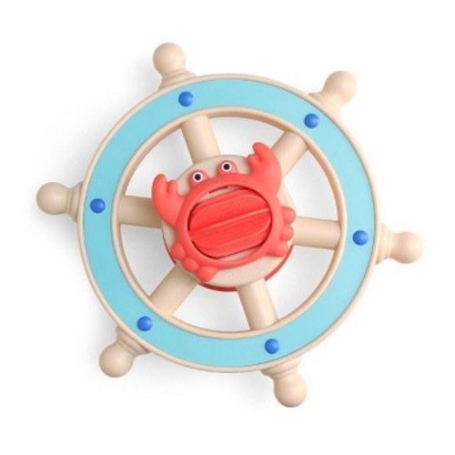 Itzy Ritzy Itzy Captain Steering Wheel Activity Bath Toy