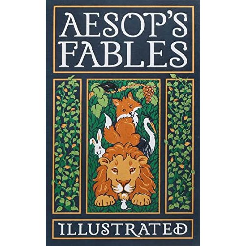 Aesop's Fables Illustrated (Leather-bound Classics)