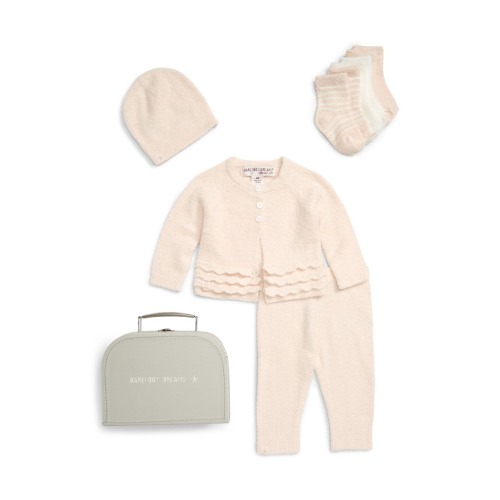 CozyChic® Lite Heirloom Cardigan, Pants, Socks, Beanie & Suitcase Set