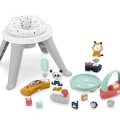Fisher-Price Baby to Toddler Toy 3-in-1 Spin & Sort Activity Center