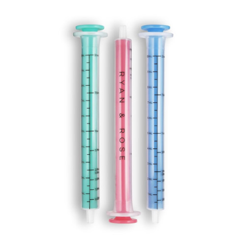 Ryan & Rose Cutie Dose - Baby Medicine Dispenser Syringe For Children - 3 Pack (Lollipop)