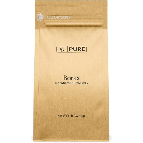 PURE ORIGINAL INGREDIENTS Borax (5 lb) Sodium Borate, Multipurpose Cleaning Agent