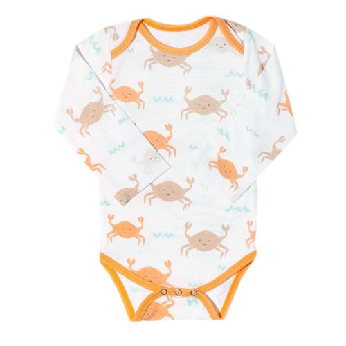 Long Sleeve Bodysuit - Tide - 6 to 12 Months