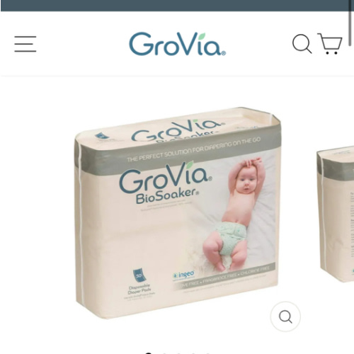 GroVia Biosoaker | Cloth Diapering On-The-Go | GroVia