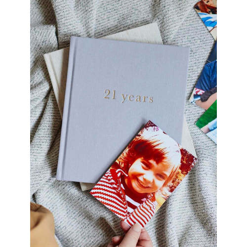 21 Years. 21 Years Of You. Light Grey