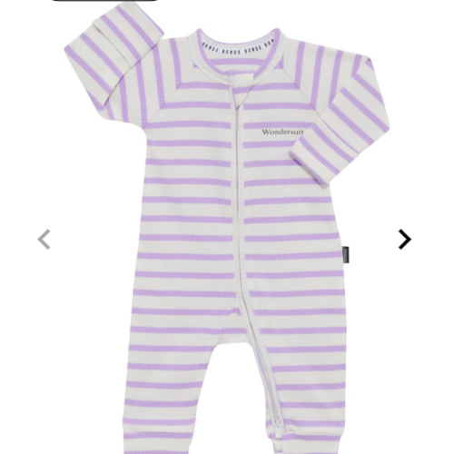 Bonds Wide Needle Rib Zippy | Baby Baby Coverall | BWJHA
